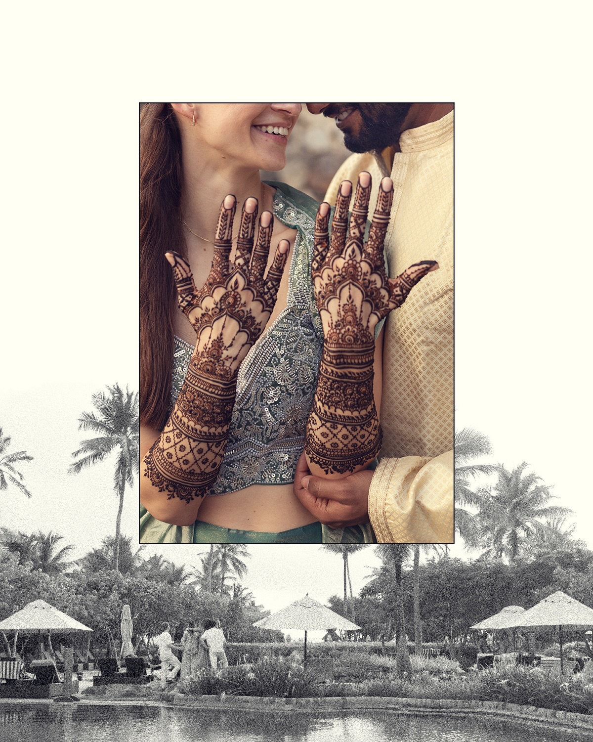 Arjun and Barbora Bentota Resort Portrait
