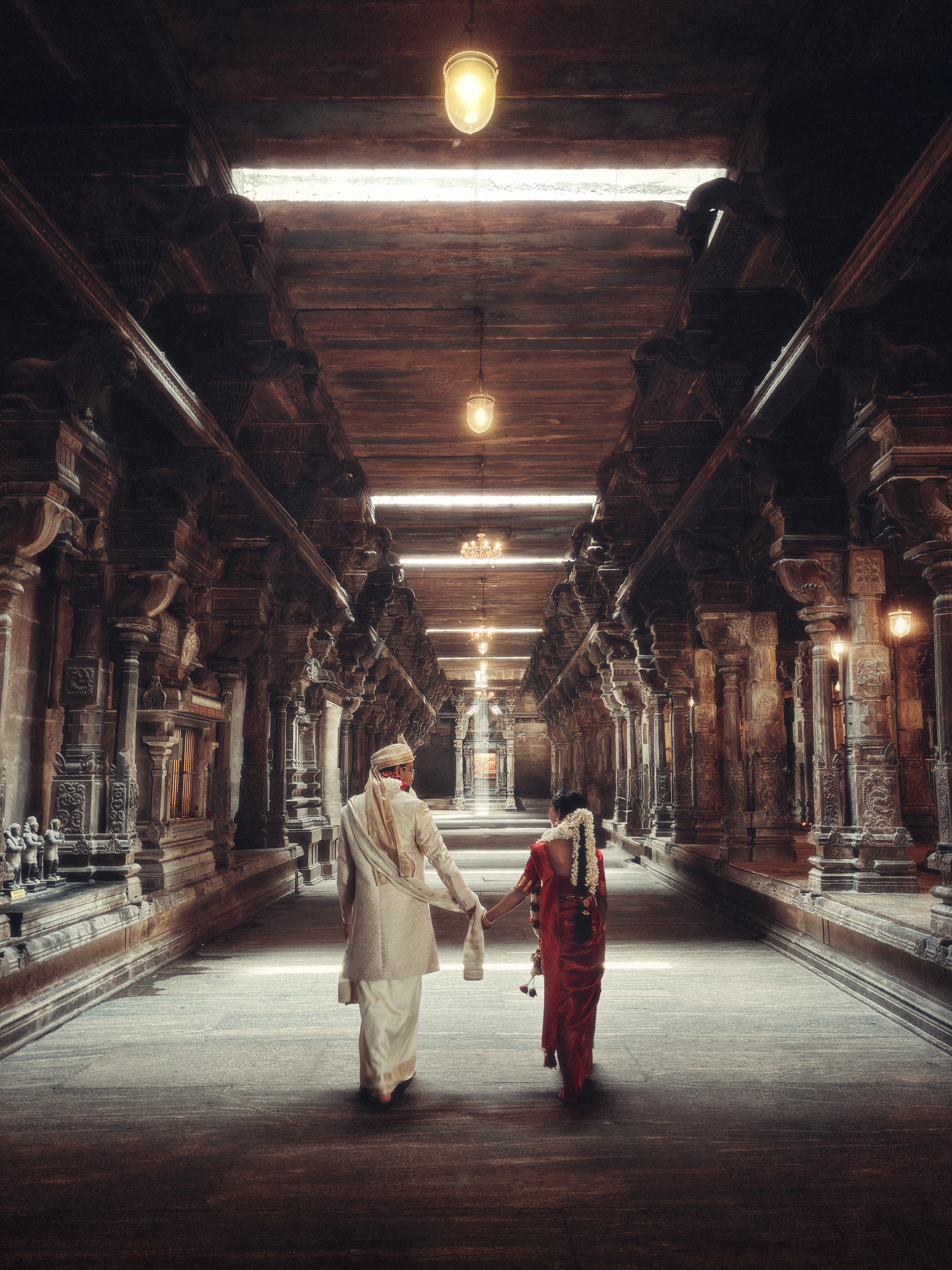 Seyon and Ashi Temple Portrait in Warm Cinema Grade